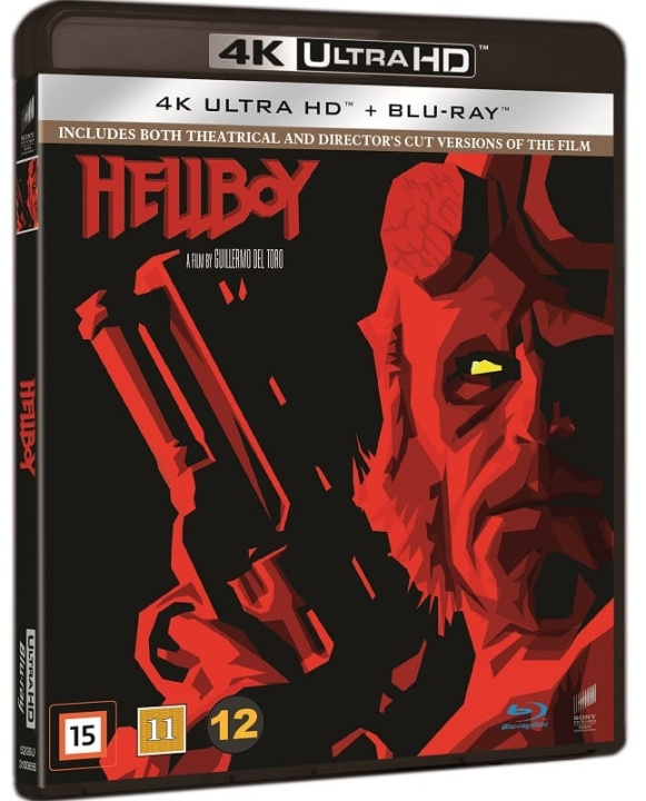 Hellboy: Theatrical & Director\'s Cut (4K UHD & Blu-ray) i gruppen Elektronikk / Lyd & Bilde / TV og tilbehør / Filmer / Blu-ray hos TP E-commerce Nordic AB (D38822)