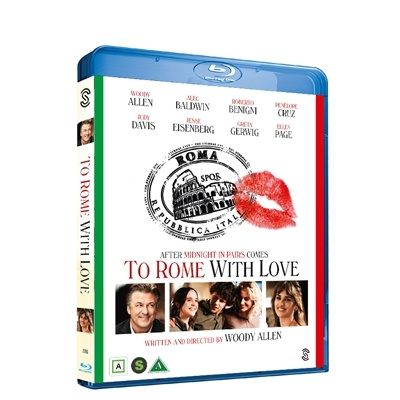TO ROME WITH LOVE (Woody Allen Movie) (Blu-ray) i gruppen Elektronikk / Lyd & Bilde / TV og tilbehør / Filmer / Blu-ray hos TP E-commerce Nordic AB (D38918)