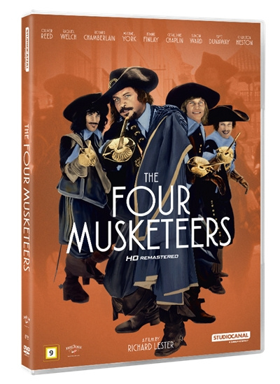FOUR MUSKETEERS (DVD) i gruppen Elektronikk / Lyd & Bilde / TV og tilbehør / Filmer / DVD hos TP E-commerce Nordic AB (D38973)