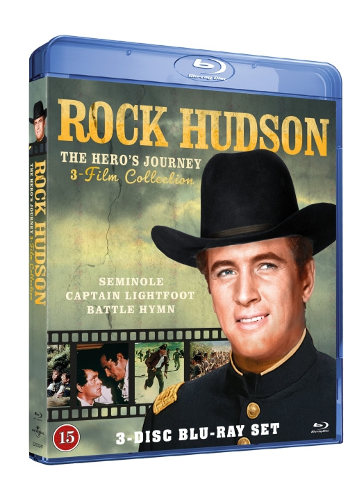 Rock Hudson Limited Run gaveeske (3-plates sett) i gruppen Elektronikk / Lyd & Bilde / TV og tilbehør / Filmer / Blu-ray hos TP E-commerce Nordic AB (D38978)