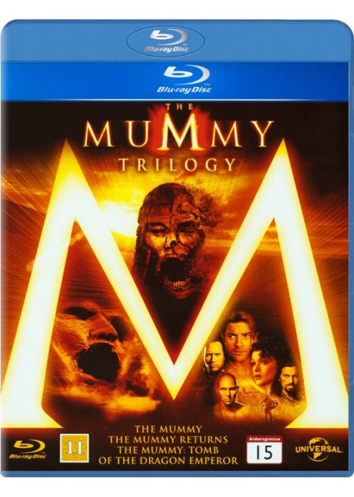 Mummy Trilogy, The (3-disc) (Blu-ray) i gruppen Elektronikk / Lyd & Bilde / TV og tilbehør / Filmer / Blu-ray hos TP E-commerce Nordic AB (D39007)