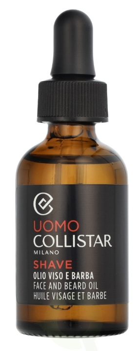 Collistar Men Care Face and Beard Oil 30 ml i gruppen HELSE OG SKJØNNHET / Hudpleie / Ansikt / Ansiktsolje hos TP E-commerce Nordic AB (D39386)