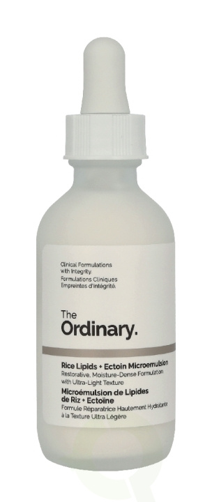 The Ordinary Rice Lipids + Ectoin Microemulsion Moisturizer 60 ml i gruppen HELSE OG SKJØNNHET / Hudpleie / Ansikt / Hudserum hos TP E-commerce Nordic AB (D39509)