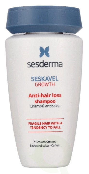 Sesderma Seskavel Anti-Hair Loss Shampoo 250 ml i gruppen HELSE OG SKJØNNHET / Hår & styling / Hårpleie / Sjampo hos TP E-commerce Nordic AB (D39511)