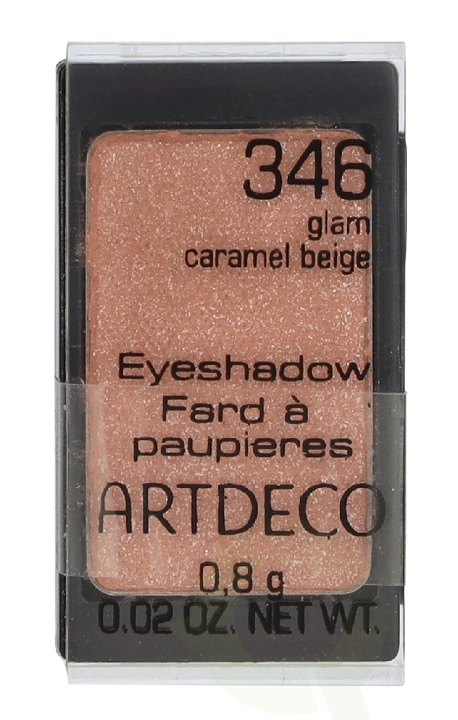 Artdeco Glamour Shimmer Eyeshadow 0.8 g #346 Glam Caramel Beige i gruppen HELSE OG SKJØNNHET / Makeup / Øyne og øyebryn / Øyeskygger hos TP E-commerce Nordic AB (D39533)
