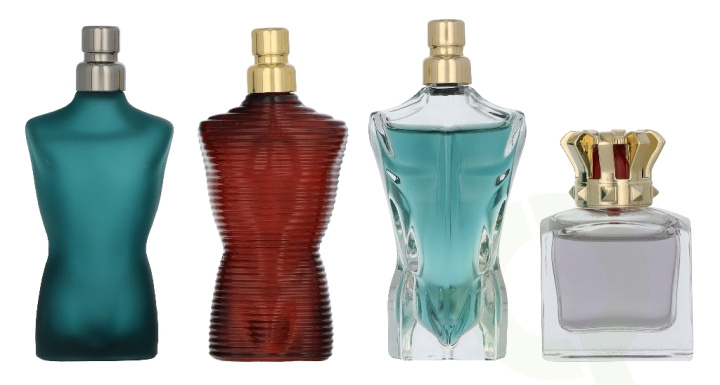 J.P. Gaultier Classique Miniatures Set 28 ml Le Male Edt Spray 7ml/Scandal Edt Spray 7ml/Le Male Elixir Spray 7ml/Beau Edt Spray 7ml i gruppen HELSE OG SKJØNNHET / Gavesett / Gavesett for henne hos TP E-commerce Nordic AB (D39536)
