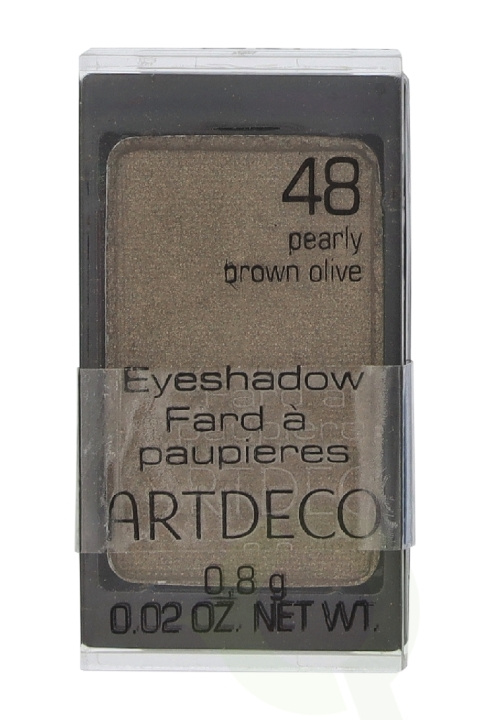 Artdeco Pearl Eyeshadow 0.8 g #48 Pearly Brown Olive i gruppen HELSE OG SKJØNNHET / Makeup / Øyne og øyebryn / Øyeskygger hos TP E-commerce Nordic AB (D39541)