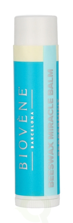 Biovene Kiss-Ready Fresh! Beeswax Peppermint Lip Balm Set 17 g 4x4,25g i gruppen HELSE OG SKJØNNHET / Makeup / Lepper / Leppepomade hos TP E-commerce Nordic AB (D39615)