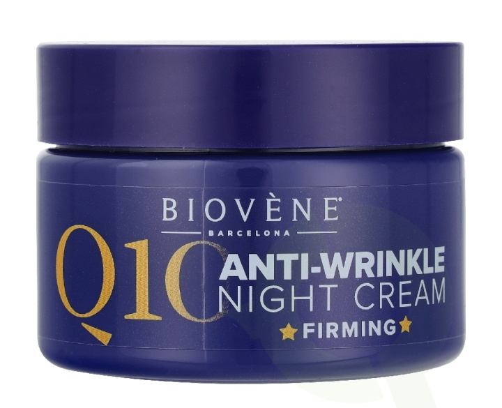 Biovene Q10 Anti-Wrinkle Firming Night Face Cream 50 ml i gruppen HELSE OG SKJØNNHET / Hudpleie / Ansikt / Nattkrem hos TP E-commerce Nordic AB (D39636)