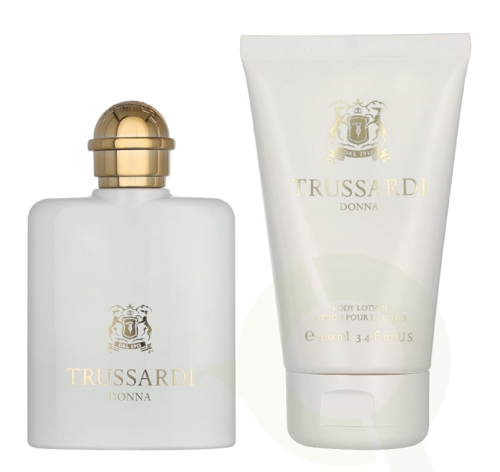 Trussardi Donna Contemporary Giftset 150 ml Edp Spray 50ml/Body Lotion 100ml i gruppen HELSE OG SKJØNNHET / Duft og parfyme / Parfyme hos TP E-commerce Nordic AB (D39683)