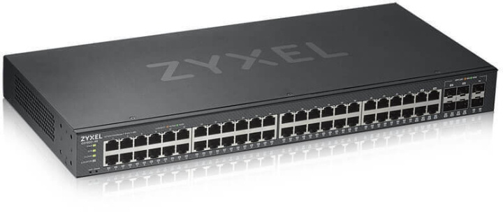 ZyXEL GS1920-48v2 - 48-portars switch i gruppen Datautstyr / Nettverk / Switcher hos TP E-commerce Nordic AB (D39752)