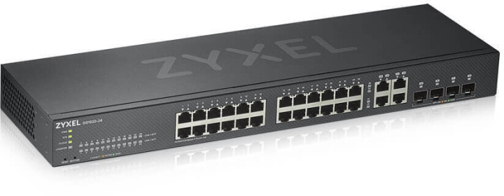 ZyXEL GS1920-24v2 -24-portars switch i gruppen Datautstyr / Nettverk / Switcher hos TP E-commerce Nordic AB (D39753)