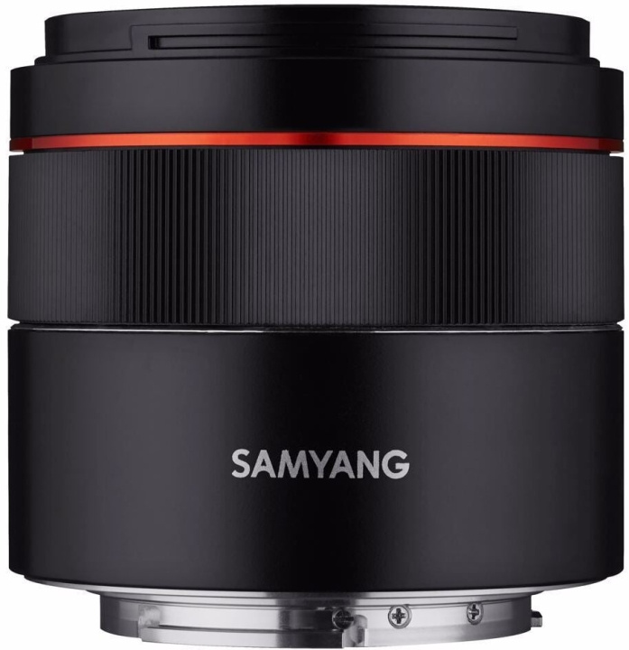 Samyang AF 45 mm F/1.8-objektiv, Sony FE i gruppen Elektronikk / Foto og video / Fotograferingsutstyr / Kameralinser og tilbehør hos TP E-commerce Nordic AB (D39756)