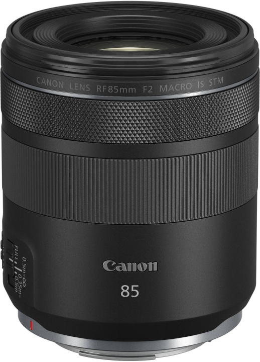 Canon RF 85 mm F2 Macro IS STM-makroobjektiv i gruppen Elektronikk / Foto og video / Fotograferingsutstyr / Kameralinser og tilbehør hos TP E-commerce Nordic AB (D39766)