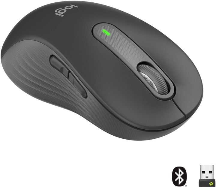 Logitech Signature M650 L LEFT – trådløs mus, svart i gruppen Datautstyr / Mus & Tastatur / Mus hos TP E-commerce Nordic AB (D39796)
