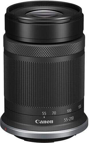Canon RF-S 55-210 mm F5-7.1 IS STM telezoomobjektiv i gruppen Elektronikk / Foto og video / Fotograferingsutstyr / Kameralinser og tilbehør hos TP E-commerce Nordic AB (D39843)