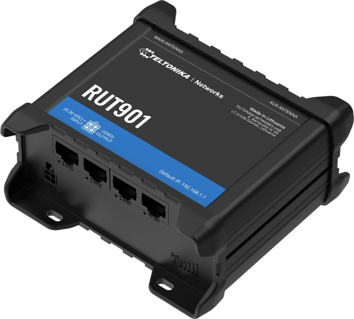 Teltonika RUT901 3G/4G/LTE-modem og WiFi-ruter i gruppen Datautstyr / Nettverk / Routere hos TP E-commerce Nordic AB (D39863)