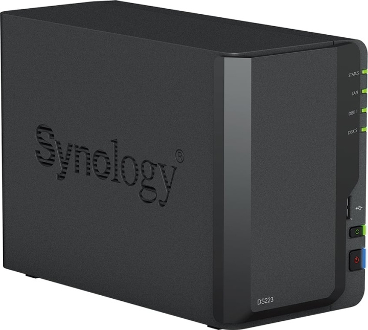 Synology DiskStation DS223 nettverkslagringsserver i gruppen Datautstyr / Nettverk hos TP E-commerce Nordic AB (D39876)