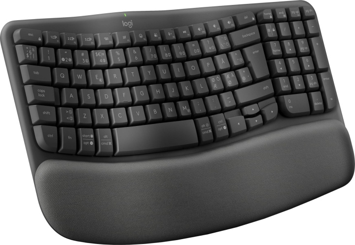Logitech Wave Keys for Business – trådløst tastatur, grafitt i gruppen Datautstyr / Mus & Tastatur / Tastatur hos TP E-commerce Nordic AB (D39884)