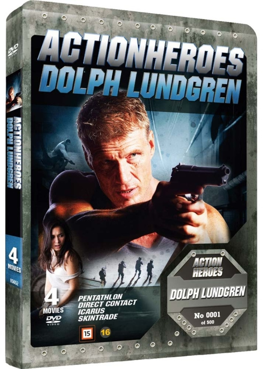 Dolph Lundgren: Action Heroes (Steelbook) (DVD) i gruppen Elektronikk / Lyd & Bilde / TV og tilbehør / Filmer / DVD hos TP E-commerce Nordic AB (D39933)