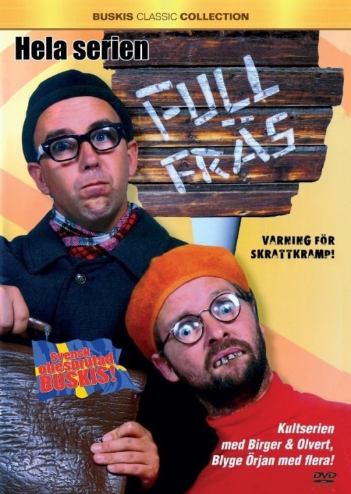 Stefan & Krister / Full fräs (DVD) i gruppen Elektronikk / Lyd & Bilde / TV og tilbehør / Filmer / DVD hos TP E-commerce Nordic AB (D39946)