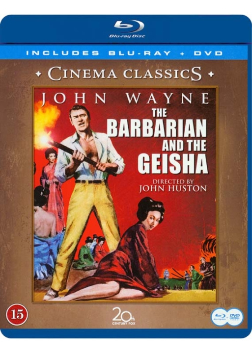 BARBARIAN AND THE GEISHA Blu Ray (John Wayne Classic movie) i gruppen Elektronikk / Lyd & Bilde / TV og tilbehør / Filmer / Blu-ray hos TP E-commerce Nordic AB (D39972)