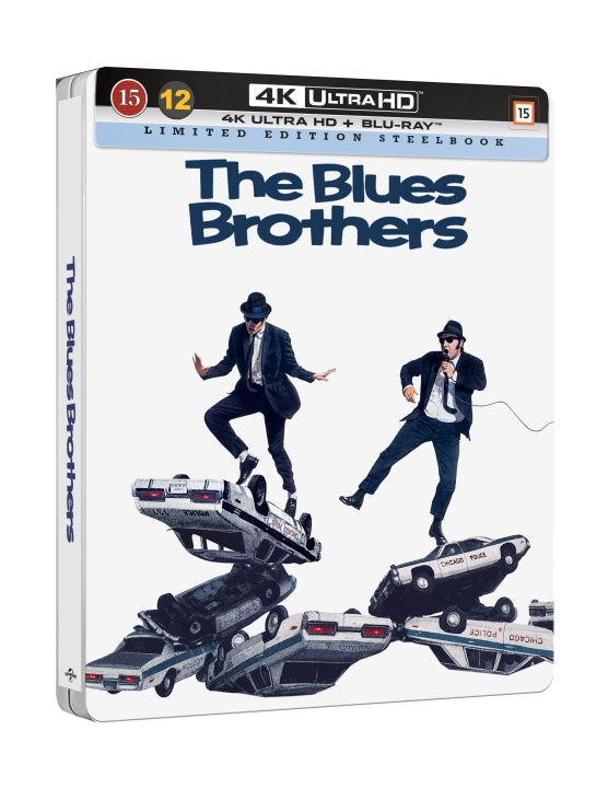 The Blues Brothers - Steelbook (4K + BD) i gruppen Elektronikk / Lyd & Bilde / TV og tilbehør / Filmer / Blu-ray hos TP E-commerce Nordic AB (D39994)