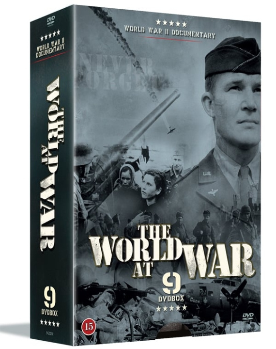 SMD Verden i krig (Dokumentar om andre verdenskrig) (9-plater) WORLD AT WAR (9-DVD-boks) i gruppen Elektronikk / Lyd & Bilde / TV og tilbehør / Filmer / DVD hos TP E-commerce Nordic AB (D40028)