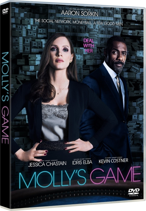 Molly\'s Game - DVD i gruppen Elektronikk / Lyd & Bilde / TV og tilbehør / Filmer / DVD hos TP E-commerce Nordic AB (D40044)