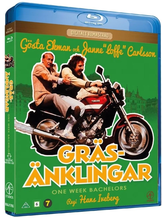 Gräsänklingar - DIGITALT REMASTRAD (Blu-ray) i gruppen Elektronikk / Lyd & Bilde / TV og tilbehør / Filmer / Blu-ray hos TP E-commerce Nordic AB (D40059)
