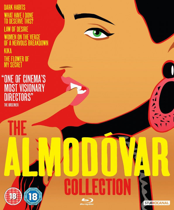 ALMODOVAR COMPLETE COLLECTION - 12 DVD BOX SET i gruppen Elektronikk / Lyd & Bilde / TV og tilbehør / Filmer / DVD hos TP E-commerce Nordic AB (D40080)