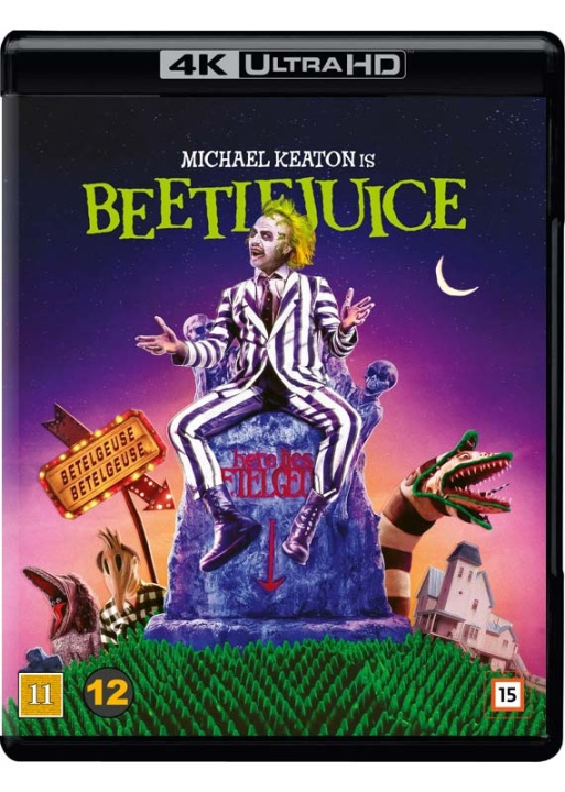 BEETLEJUICE (Michael Keaton) (Blu-ray) i gruppen Elektronikk / Lyd & Bilde / TV og tilbehør / Filmer / Blu-ray hos TP E-commerce Nordic AB (D40136)