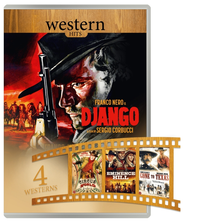 WESTERN MOVIE HITS (4-DVD-boks) i gruppen Elektronikk / Lyd & Bilde / TV og tilbehør / Filmer / DVD hos TP E-commerce Nordic AB (D40141)