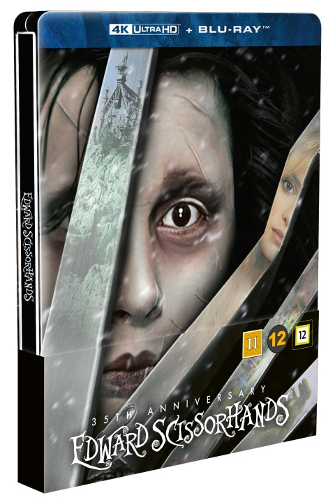 Edward Scissorhands – Steelbook (4K UHD + BD) i gruppen Elektronikk / Lyd & Bilde / TV og tilbehør / Filmer / Blu-ray hos TP E-commerce Nordic AB (D40152)