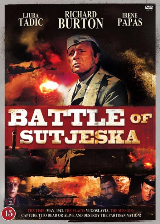 Majeng Media AB Slaget ved Sutjeska (Richard Burton) – Den femte offensiven – The Fifth Offensive DVD i gruppen Elektronikk / Lyd & Bilde / TV og tilbehør / Filmer / DVD hos TP E-commerce Nordic AB (D40164)