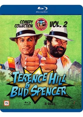 BUD SPENCER & TERENCE HILL COMEDY COLLECTION (4 BLU RAY BOX SET) i gruppen Elektronikk / Lyd & Bilde / TV og tilbehør / Filmer / Blu-ray hos TP E-commerce Nordic AB (D40234)