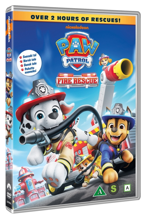 Paw Patrol: Fire Rescue (DVD) i gruppen Elektronikk / Lyd & Bilde / TV og tilbehør / Filmer / DVD hos TP E-commerce Nordic AB (D40295)