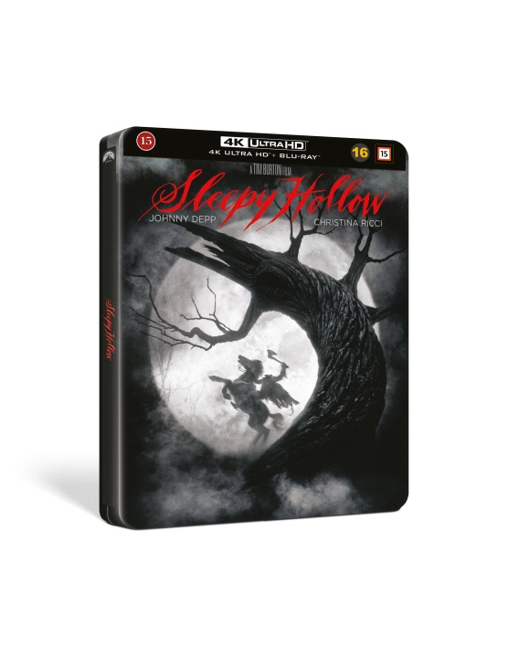 Sleepy Hollow – Steelbook i gruppen Elektronikk / Lyd & Bilde / TV og tilbehør / Filmer / Blu-ray hos TP E-commerce Nordic AB (D40301)