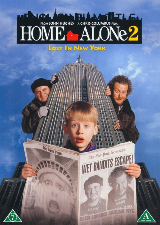 Home Alone 2: Lost in New York - Alene Hjemme 2 (DVD) i gruppen Elektronikk / Lyd & Bilde / TV og tilbehør / Filmer / DVD hos TP E-commerce Nordic AB (D40335)