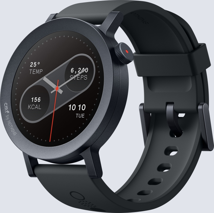 Nothing CMF by Nothing Watch Pro 2 smartklokke, mørkegrå silikonrem Watch Pro i gruppen SPORT, FRITID & HOBBY / Smartwatch og Aktivitetsmålere / Smartwatches hos TP E-commerce Nordic AB (D40413)