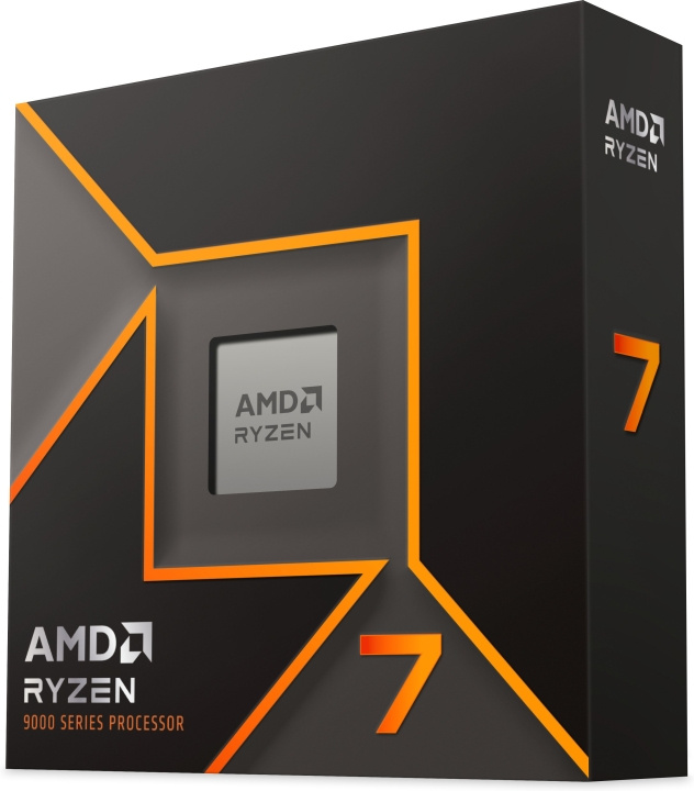 AMD Ryzen 7 9700X-prosessor for AM5-sokkel i gruppen Datautstyr / PC-Komponenter / Prosessorer hos TP E-commerce Nordic AB (D40425)