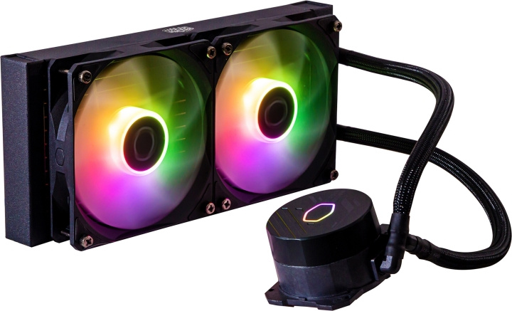 Cooler Master MasterLiquid 240L Core ARGB -væskekjølesystem, svart i gruppen Datautstyr / PC-Komponenter / Kjøling hos TP E-commerce Nordic AB (D40475)