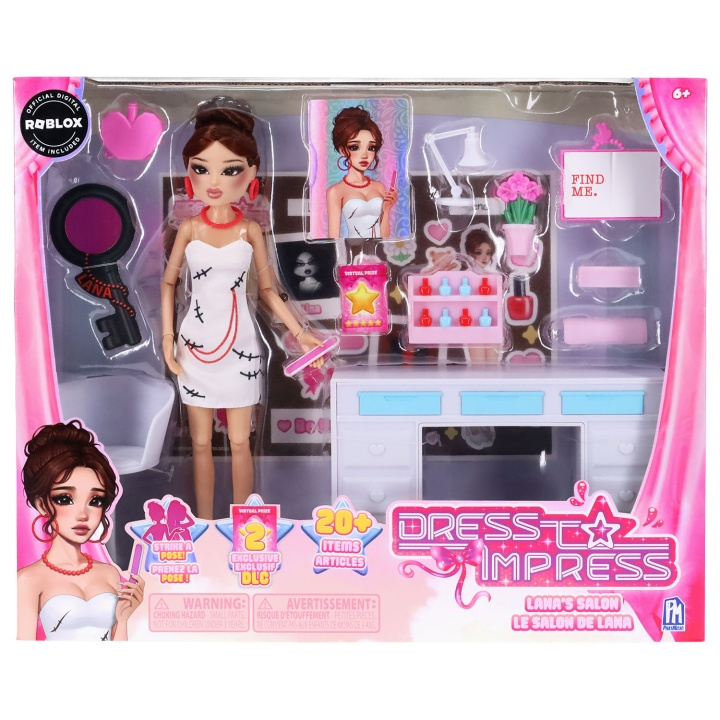 Roblox Dukke Dress to Impress Fashion Doll Deluxe Set Lana i gruppen LEKER, BARN OG BABY / Leker / Dukker & tilbehør hos TP E-commerce Nordic AB (D40493)
