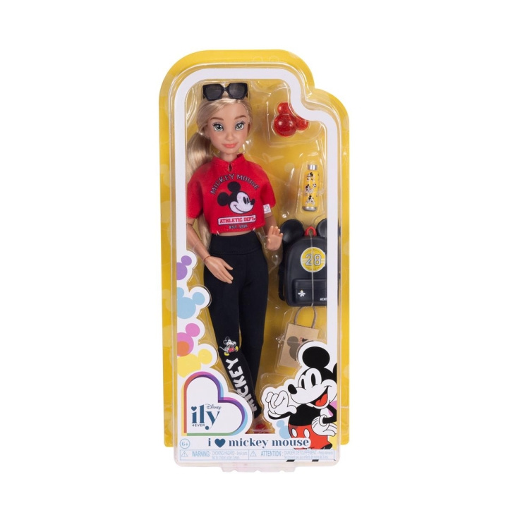 Disney Dukke Ily 4ever 11in Fashion Doll Deluxe I Love Mickey i gruppen LEKER, BARN OG BABY / Leker / Dukker & tilbehør hos TP E-commerce Nordic AB (D40502)