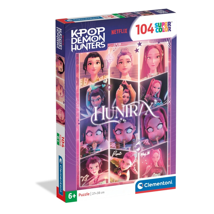 KPop Demon Hunters Puslespill 104 Pcs KPOP Demon Hunters (2) i gruppen SPORT, FRITID & HOBBY / Hobby / Puslespill hos TP E-commerce Nordic AB (D40539)