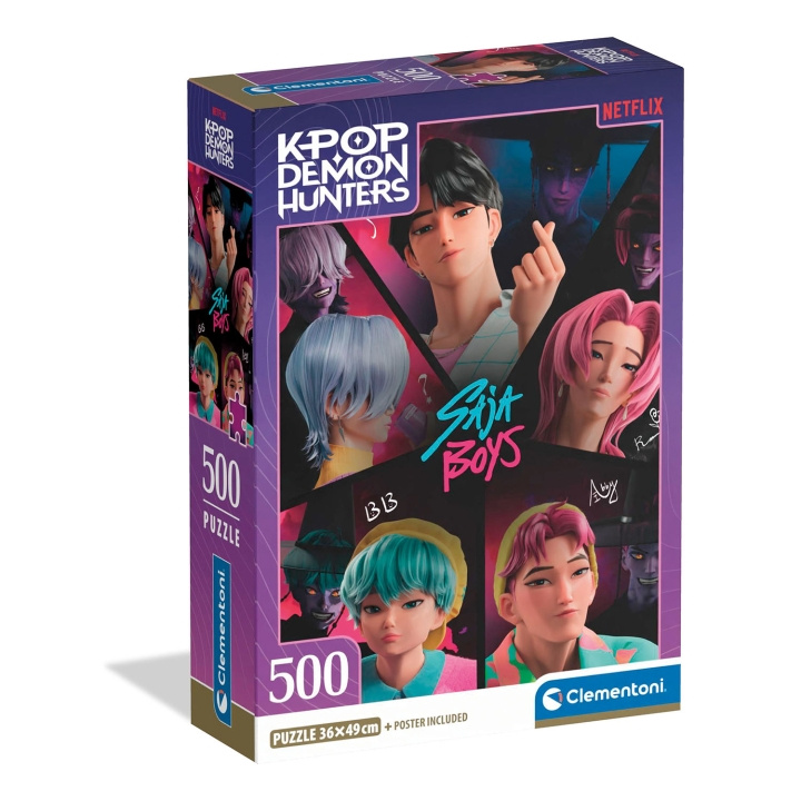 KPOP DEAMON HUNTERS Puslespill 500 Pcs KPOP Demon Hunters i gruppen SPORT, FRITID & HOBBY / Hobby / Puslespill hos TP E-commerce Nordic AB (D40542)