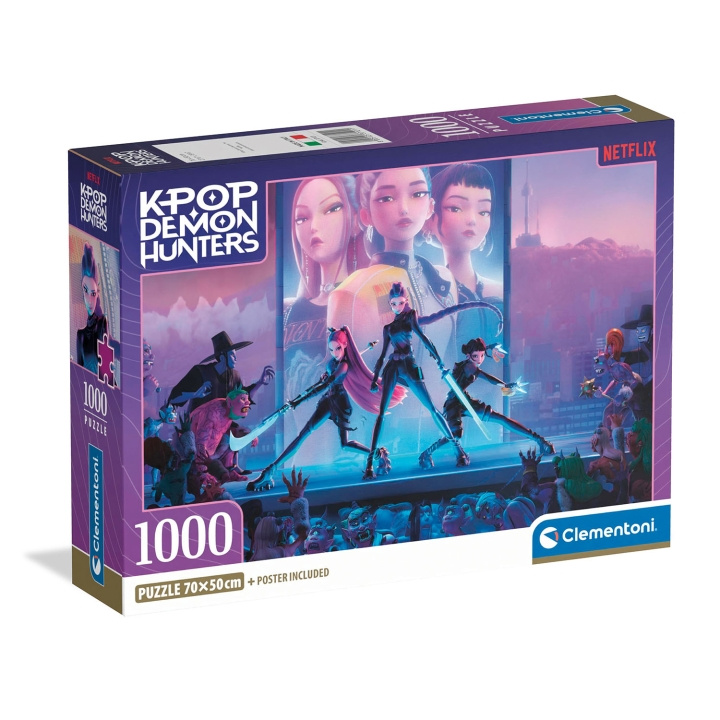 KPOP DEAMON HUNTERS Puslespill 100 Pcs KPOP Demon Hunters i gruppen SPORT, FRITID & HOBBY / Hobby / Puslespill hos TP E-commerce Nordic AB (D40544)