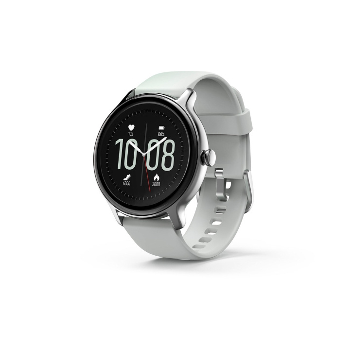 Hama Smartklokke 4910 Lys Grå i gruppen SPORT, FRITID & HOBBY / Smartwatch og Aktivitetsmålere / Smartwatches hos TP E-commerce Nordic AB (D40559)