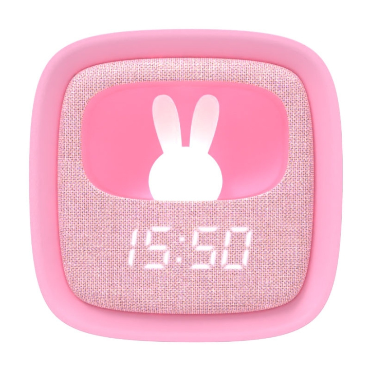 Mobility On Board Vekkerklokke med Lys Billy Clock Rosa Marshmallow i gruppen HJEM, HUS OG HAGE / Klokker & Teller / Veggklokkene hos TP E-commerce Nordic AB (D40598)