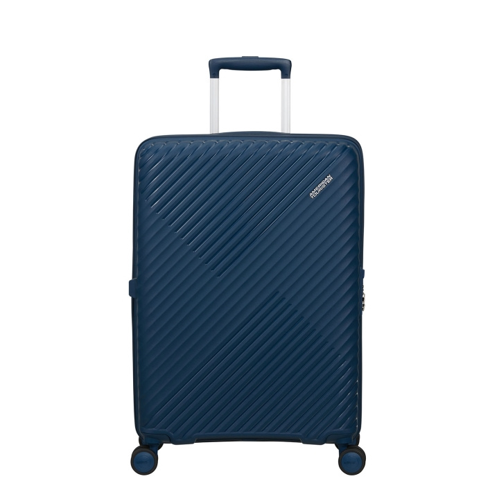 American Tourister Koffert Diablast Spinner 68/25 Darkware Blue i gruppen SPORT, FRITID & HOBBY / Reise / Kofferter hos TP E-commerce Nordic AB (D40625)